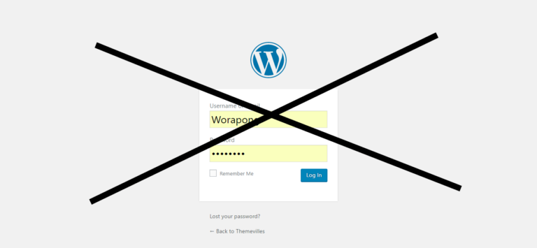 Forget WordPress admin password