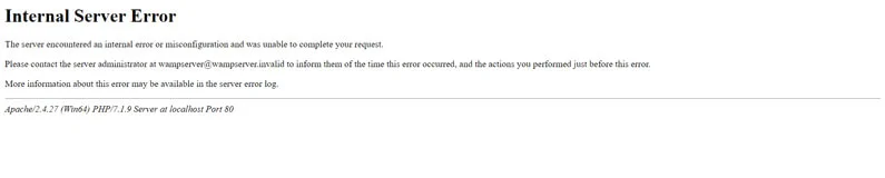 500 Internal Server Error คืออะไร? เว็บเข้าไม่ได้ แก้ยังไงดี (WordPress / Hosting / Localhost) 2 Internal Server Error